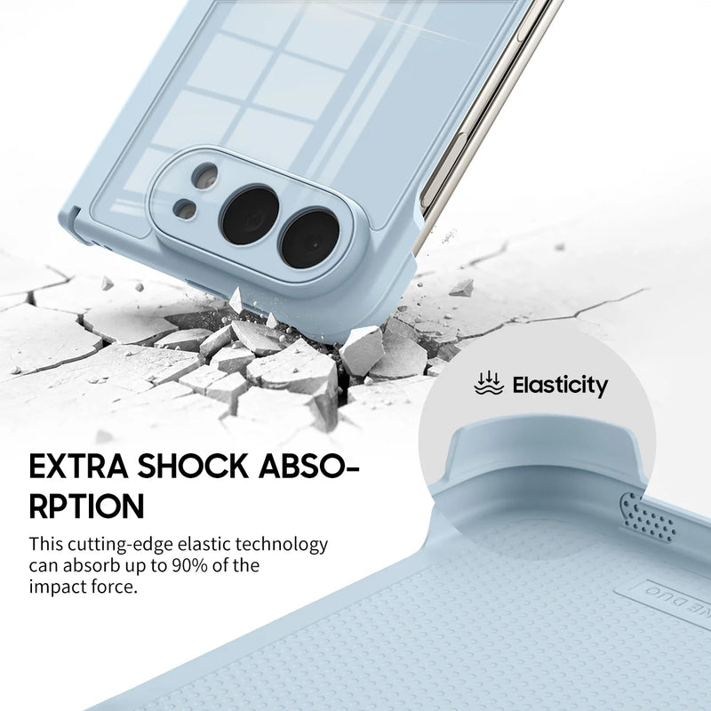 Blue Gray - iPhone Glass Case