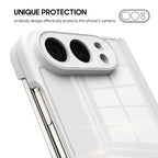 White - iPhone Glass Case