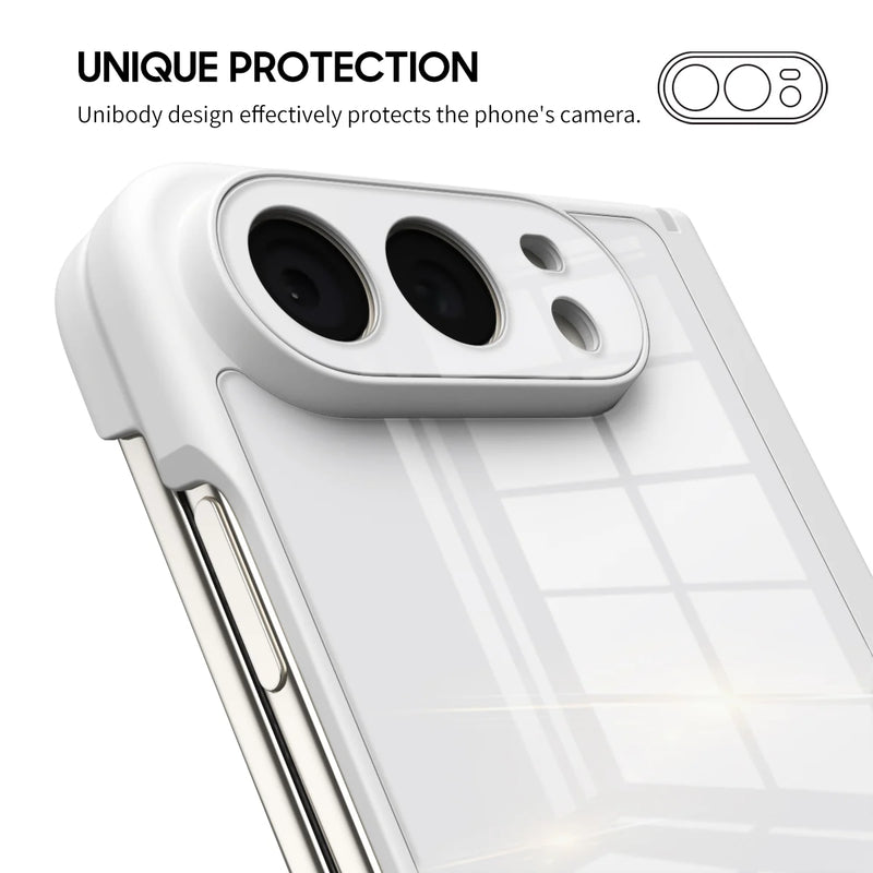 White - iPhone Glass Case