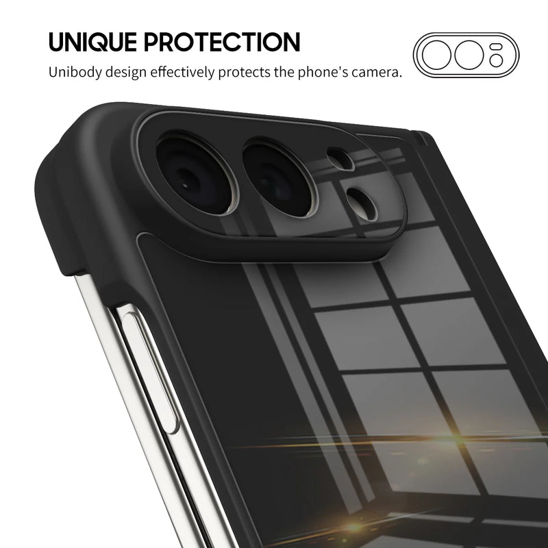 Black - iPhone Glass Case