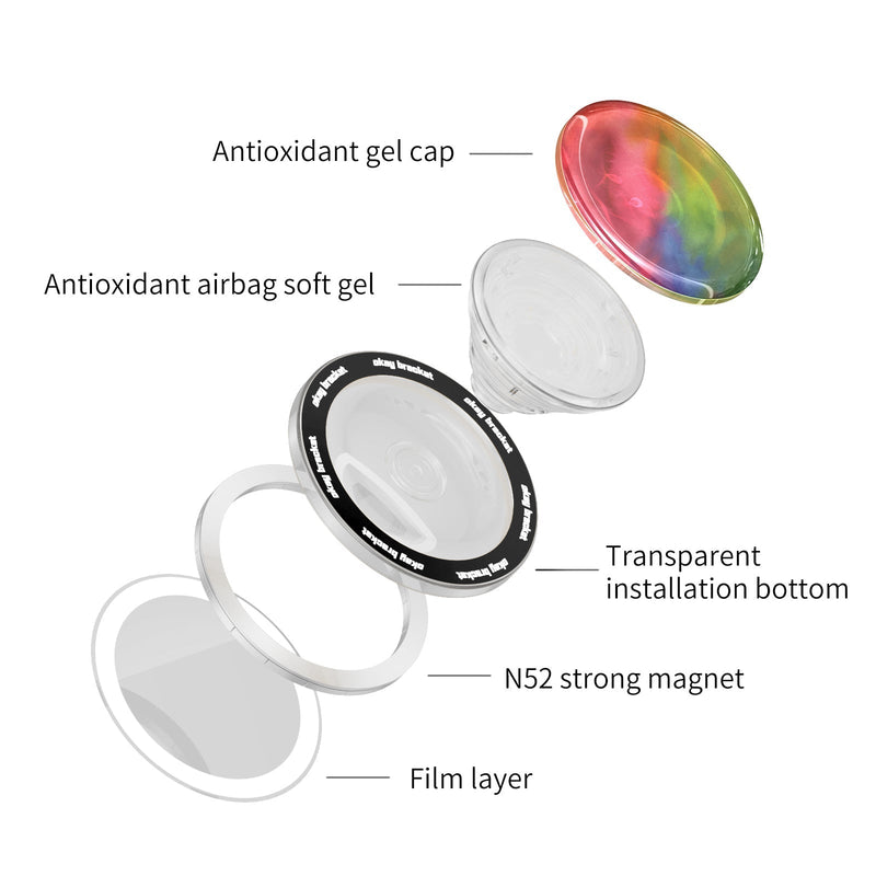 Butterfly Among Flowers - MagSafe AirBag Grip