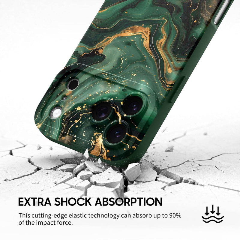 Gilded Green - iPhone Silicone Case
