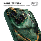 Gilded Green - iPhone Silicone Case