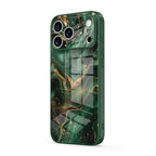 Gilded Green - iPhone Glass Case