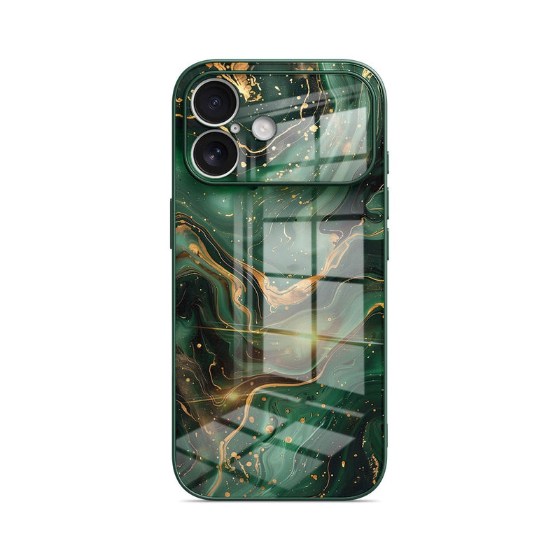 Gilded Green - iPhone Glass Case