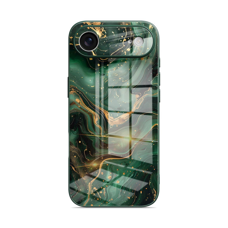 Gilded Green - iPhone Glass Case