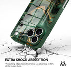 Gilded Green - iPhone Glass Case