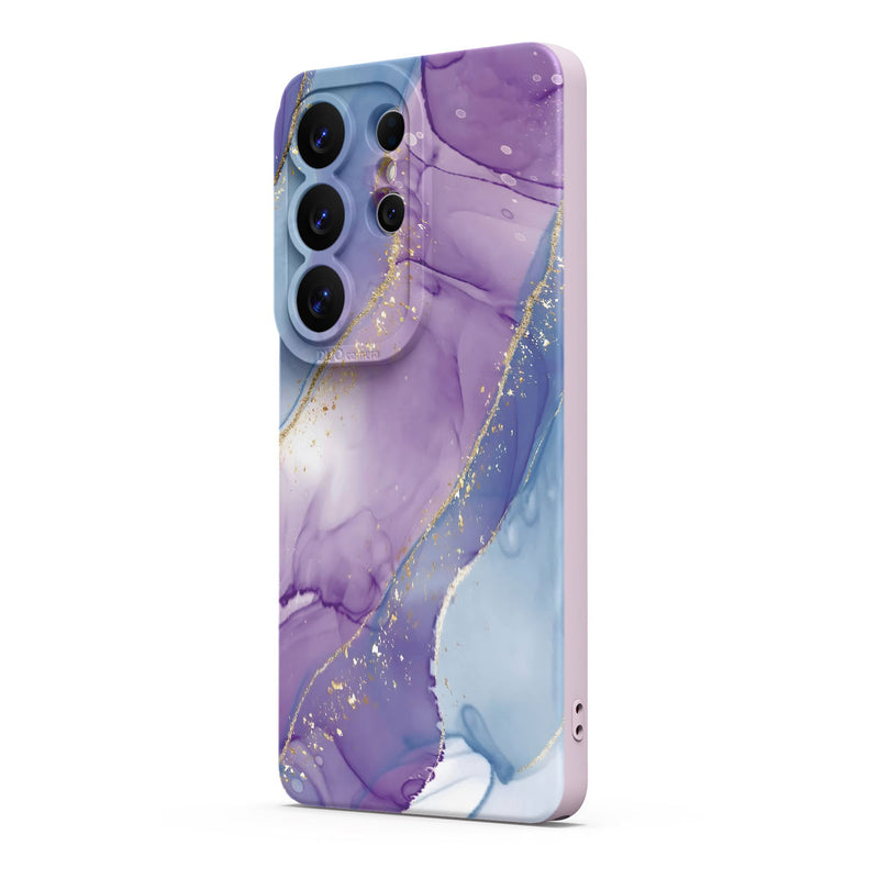 Purple Blue Gilt - Samsung Silicone Case