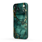 Broken Agate Green - iPhone Silicone Case