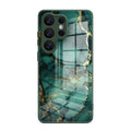 Broken Agate Green - Samsung Glass Case