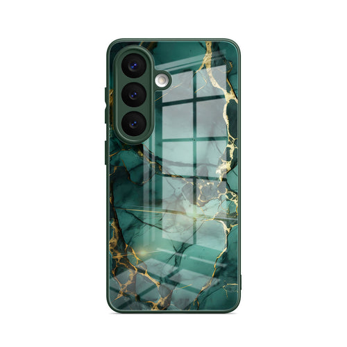 Broken Agate Green - Samsung Glass Case