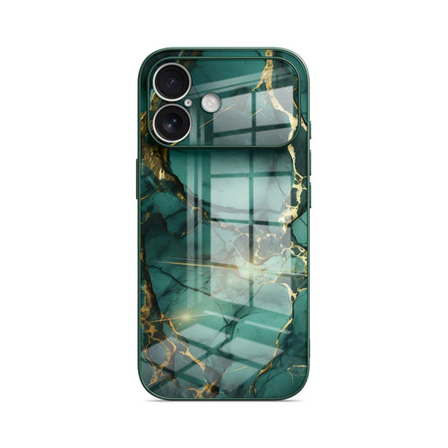 Broken Agate Green - iPhone Glass Case