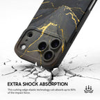 Black Gold Sand - iPhone Silicone Case