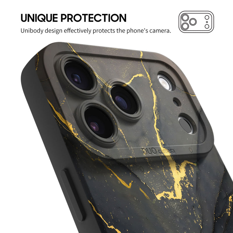 Black Gold Sand - iPhone Silicone Case