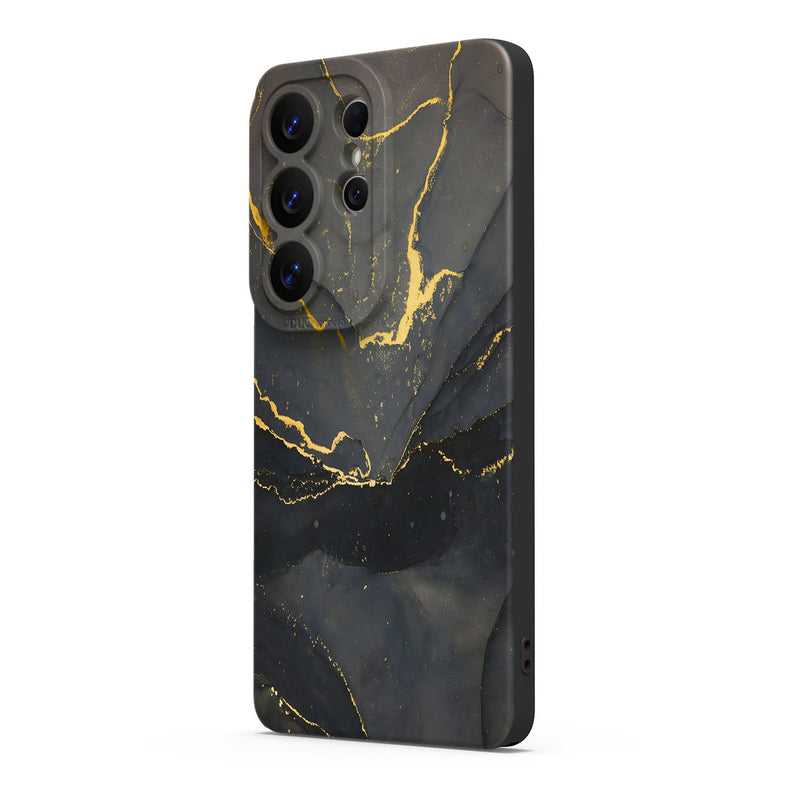 Black Gold Sand - Samsung Silicone Case