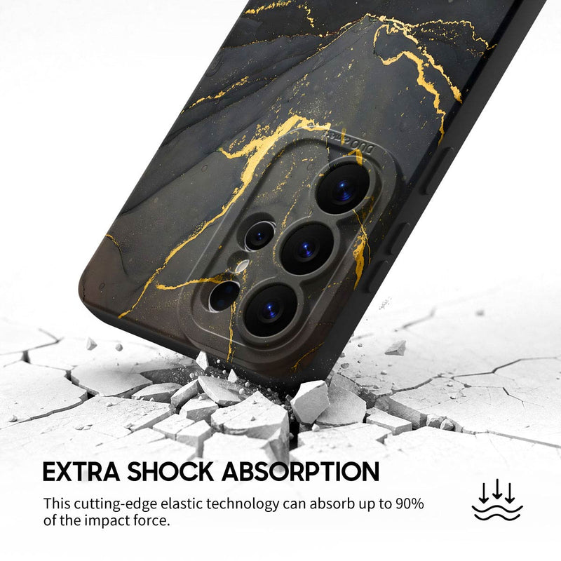 Black Gold Sand - Samsung Silicone Case