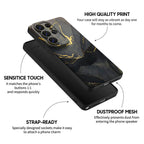 Black Gold Sand - Samsung Silicone Case