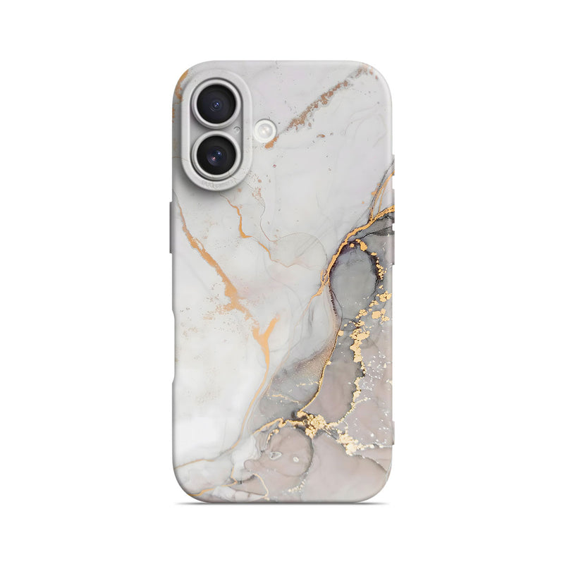 Gray Gold Sand - iPhone Silicone Case