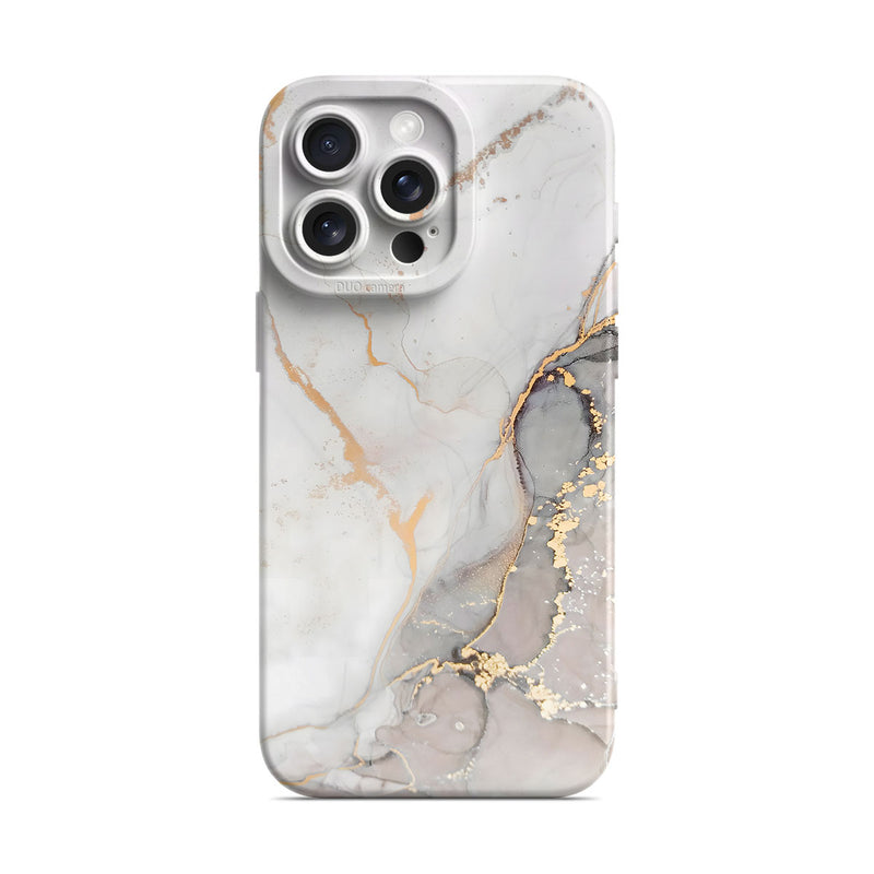 Gray Gold Sand - iPhone Silicone Case