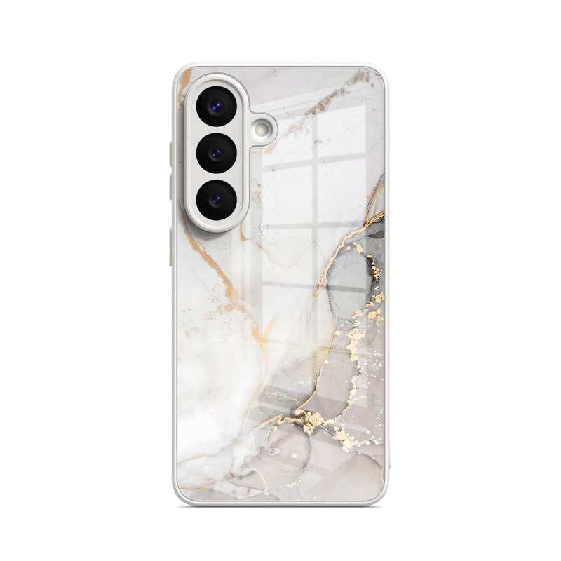 Gray Gold Sand - Samsung Glass Case