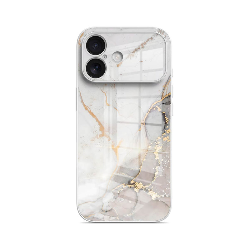 Gray Gold Sand - iPhone Glass Case