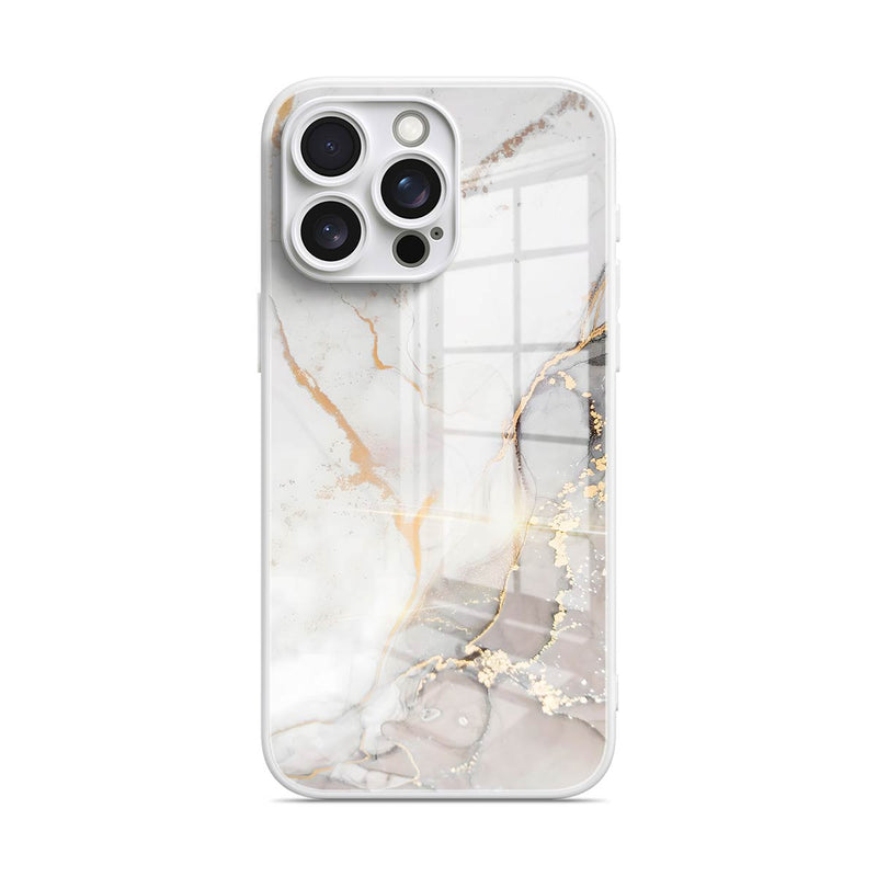 Gray Gold Sand - iPhone Glass Case