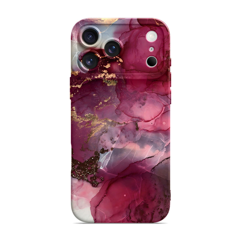 Red Yarn Jade - iPhone Silicone Case