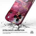 Red Yarn Jade - iPhone Silicone Case