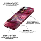 Red Yarn Jade - iPhone Silicone Case