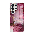 Red Yarn Jade - Samsung Glass Case