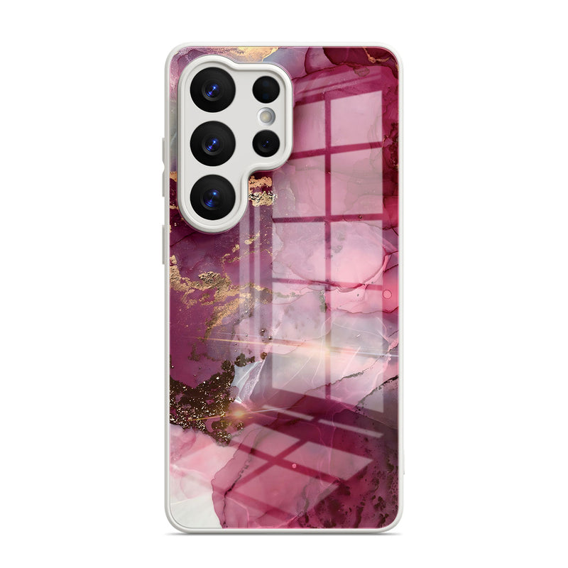 Red Yarn Jade - Samsung Glass Case