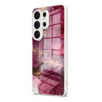 Red Yarn Jade - Samsung Glass Case