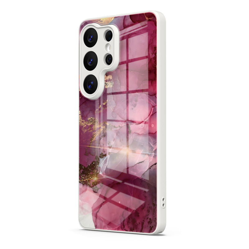 Red Yarn Jade - Samsung Glass Case