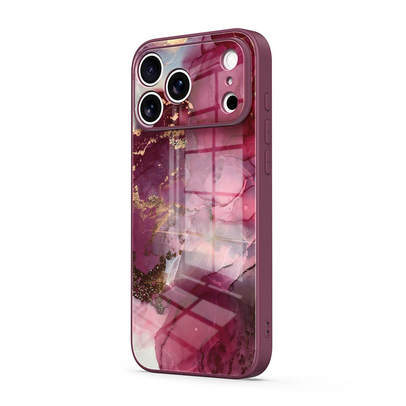 Red Yarn Jade - iPhone Glass Case
