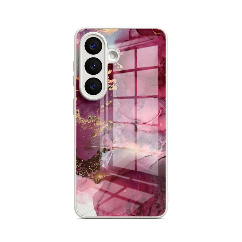 Red Yarn Jade - Samsung Glass Case