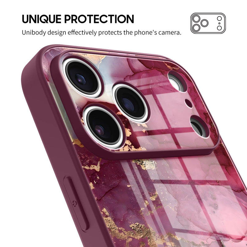 Red Yarn Jade - iPhone Glass Case