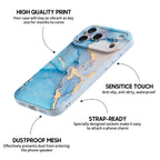 Sapphire Blue - iPhone Silicone Case