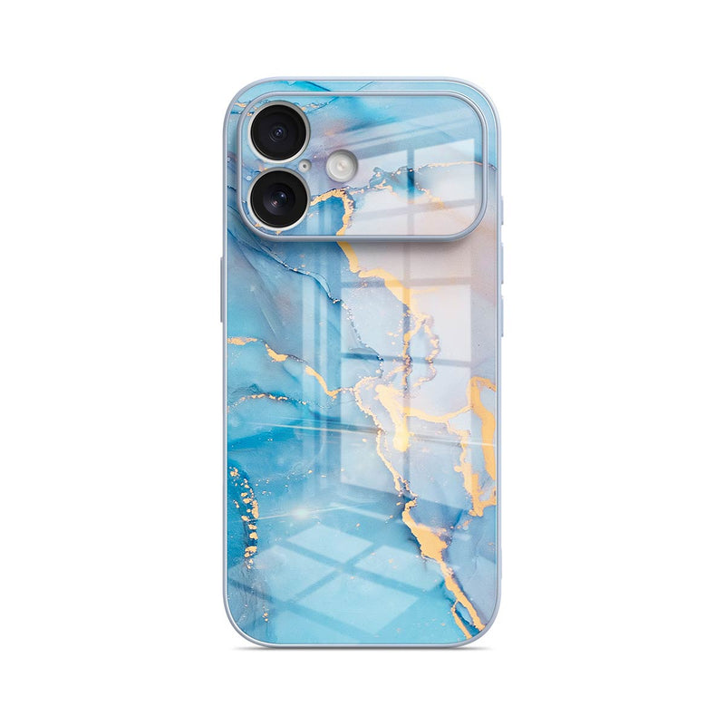 Sapphire Blue - iPhone Glass Case