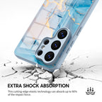 Sapphire Blue - Samsung Glass Case