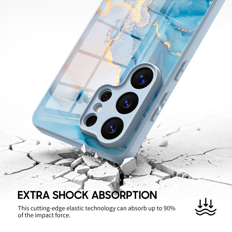 Sapphire Blue - Samsung Glass Case