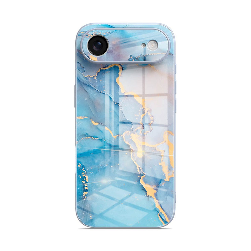 Sapphire Blue - iPhone Glass Case