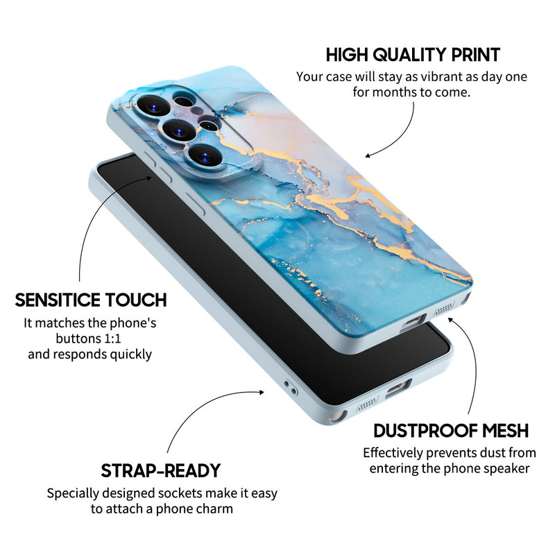 Sapphire Blue - Samsung Silicone Case