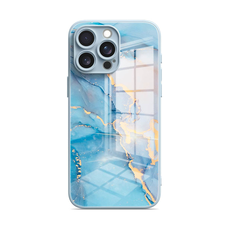 Sapphire Blue - iPhone Glass Case