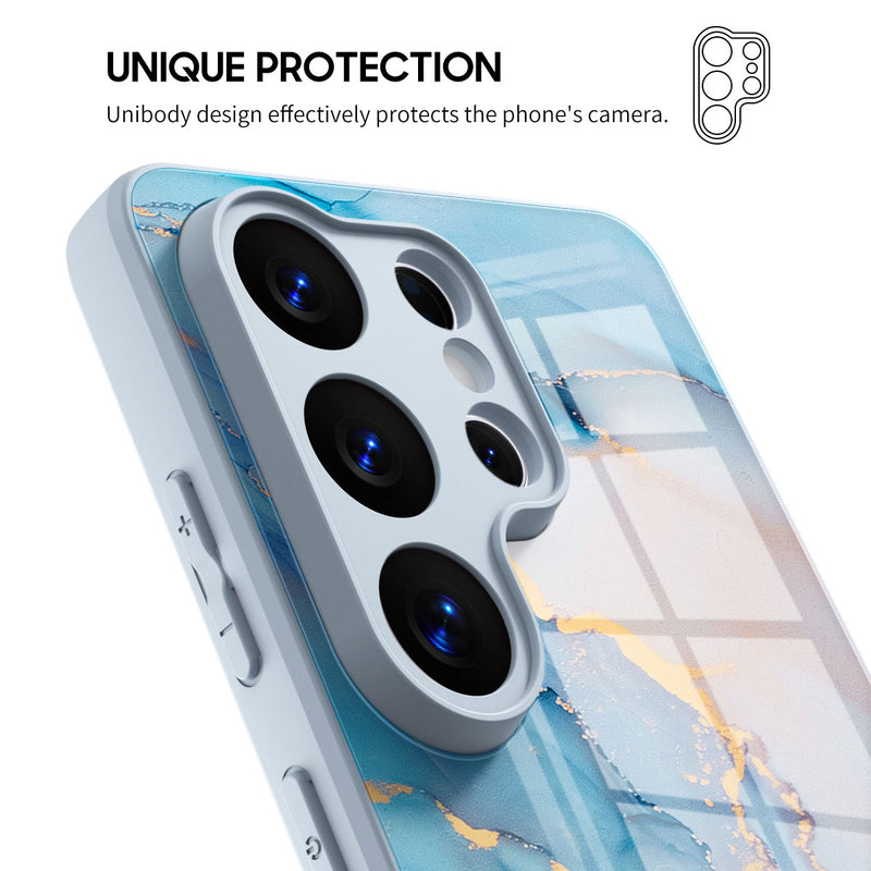 Sapphire Blue - Samsung Glass Case