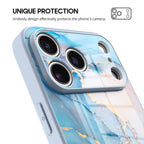Sapphire Blue - iPhone Glass Case