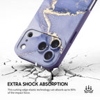 Purple Chalcedony - iPhone Silicone Case