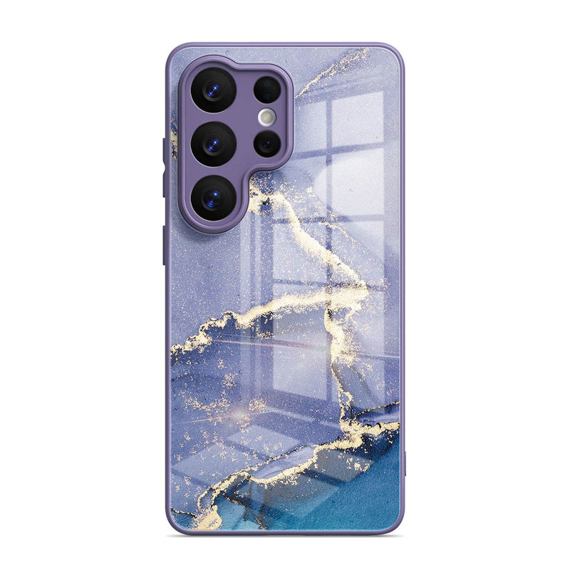 Purple Chalcedony - Samsung Glass Case