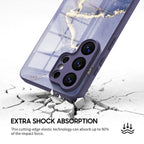 Purple Chalcedony - Samsung Glass Case