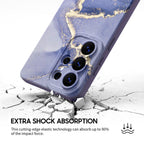 Purple Chalcedony - Samsung Silicone Case