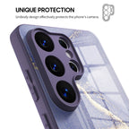 Purple Chalcedony - Samsung Glass Case